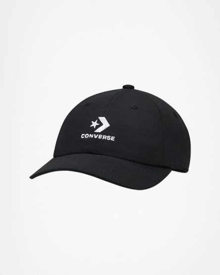 Klobuky Converse Logo Lock-Up Baseball Panske Čierne | SK PX5FB7